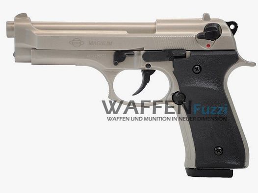 Ekol Magnum blank firing weapon 9mm nickel