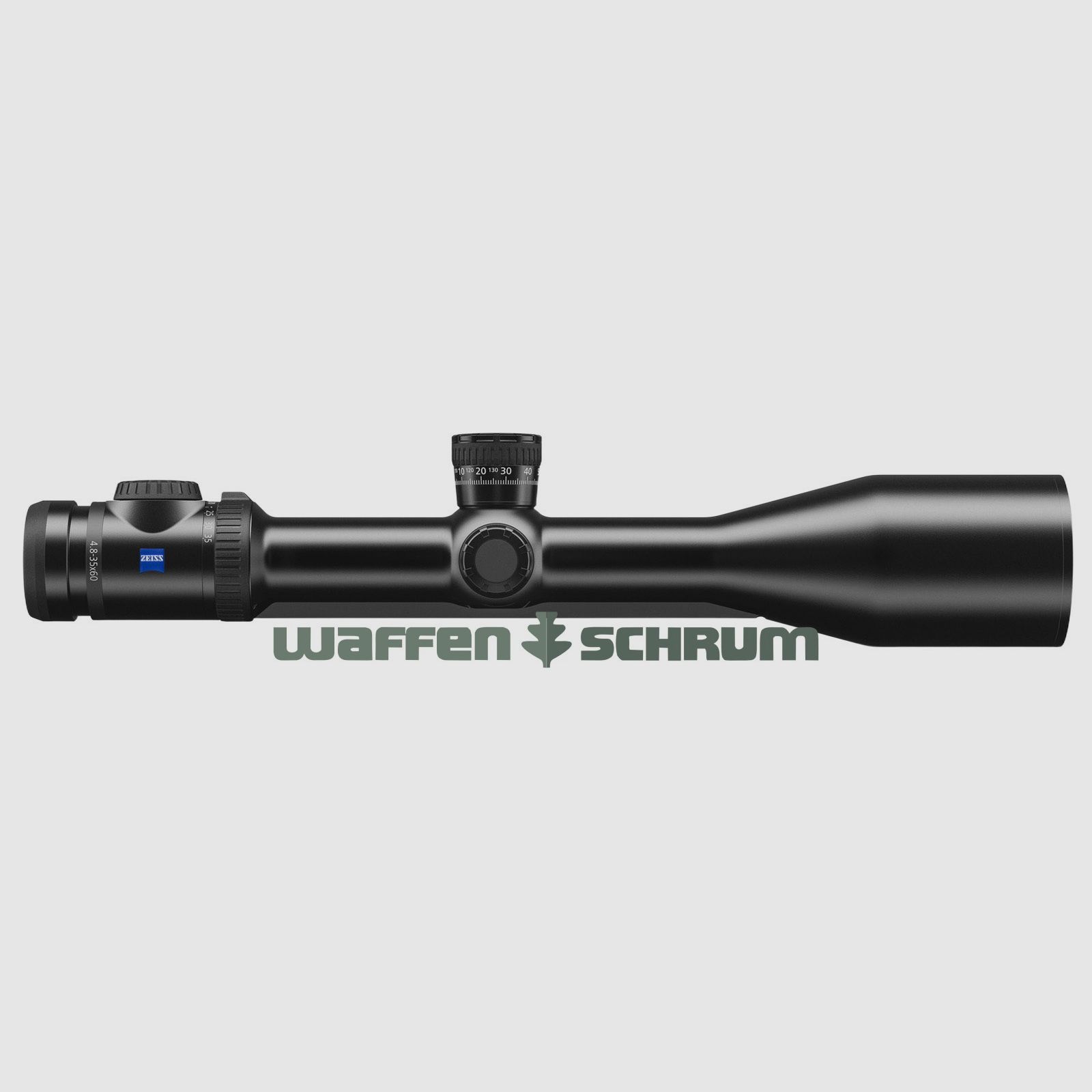 Zeiss Victory V8 - 4,8-35x60 M / 30mm Mittelrohr mit Schiene Absehenschnellverstellung Höhe