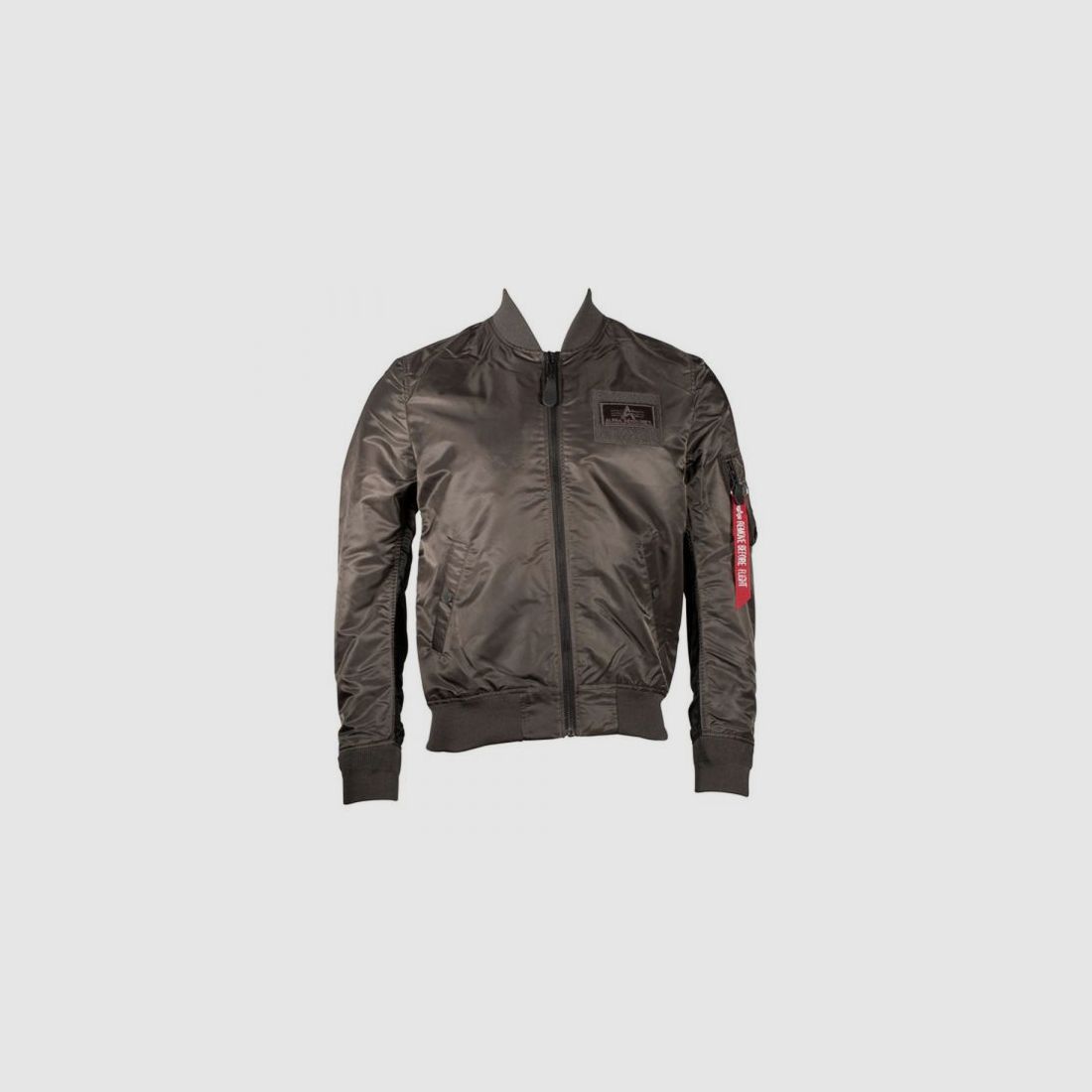 alpha industries Alpha Industries Fliegerjacke MA-1 TT Custom grau schwarz