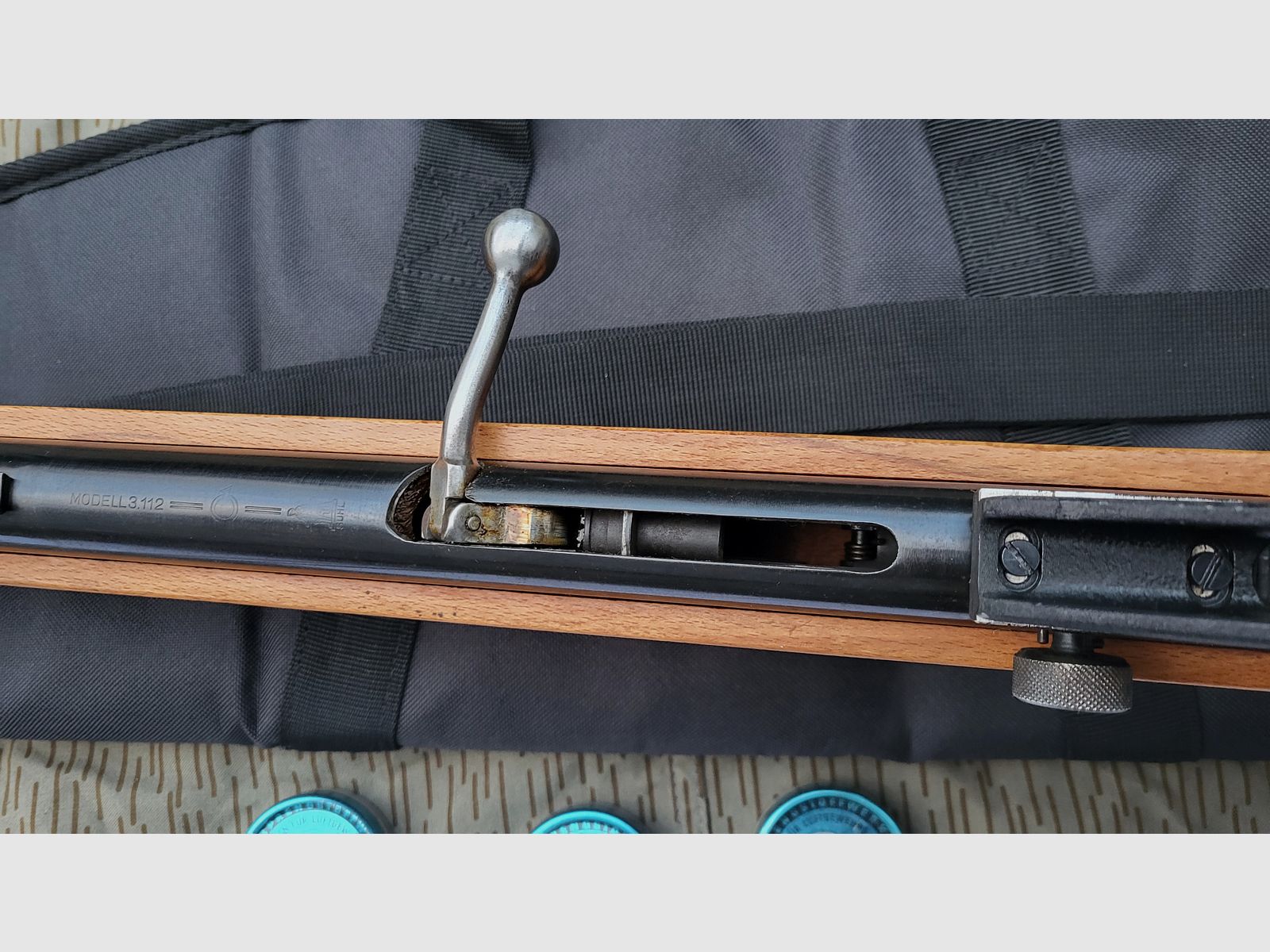 Rifle de aire DDR Haenel 3.112