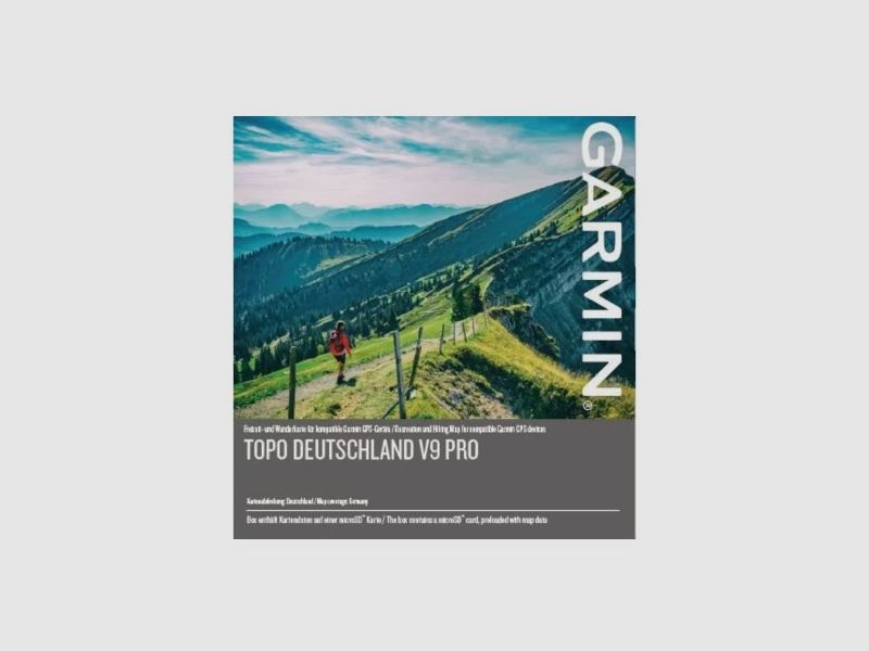 Garmin TOPO Deutschland v9 PRO - SD Karte