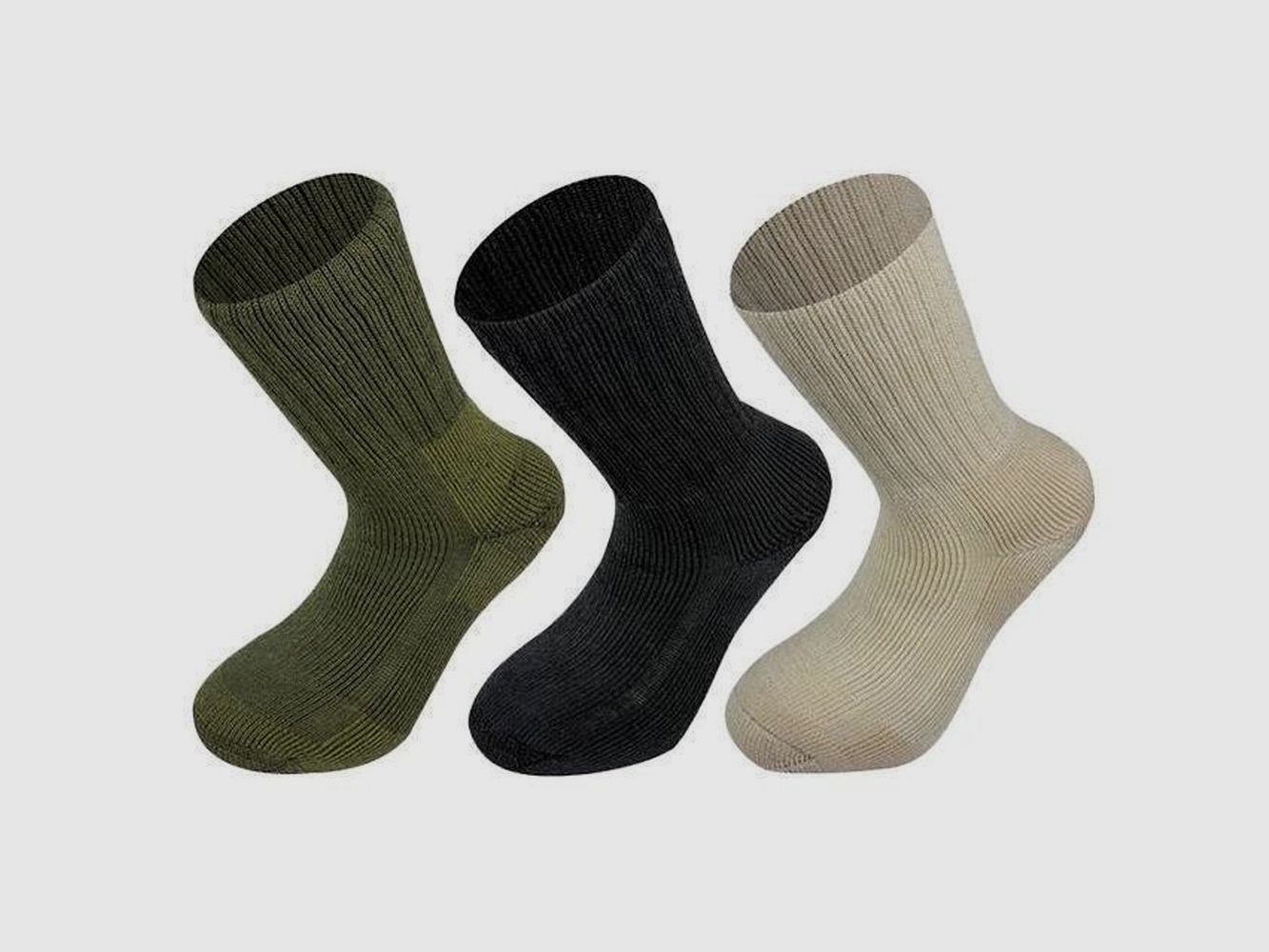 Highlander Norwegische Armeesocken oliv S