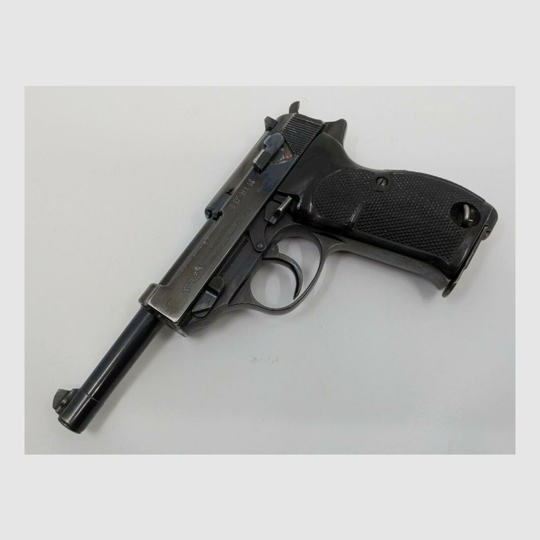 Walther Zella-Mehlis HP Schwedische M/39 mit Regiment ID