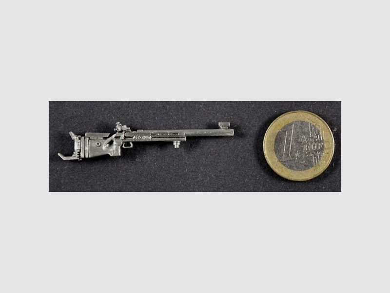 KK-Sportgewehr als Metall-Anstecker