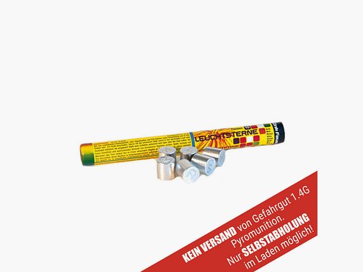 Zink Zink Signalsterne 10 Farbig 15mm