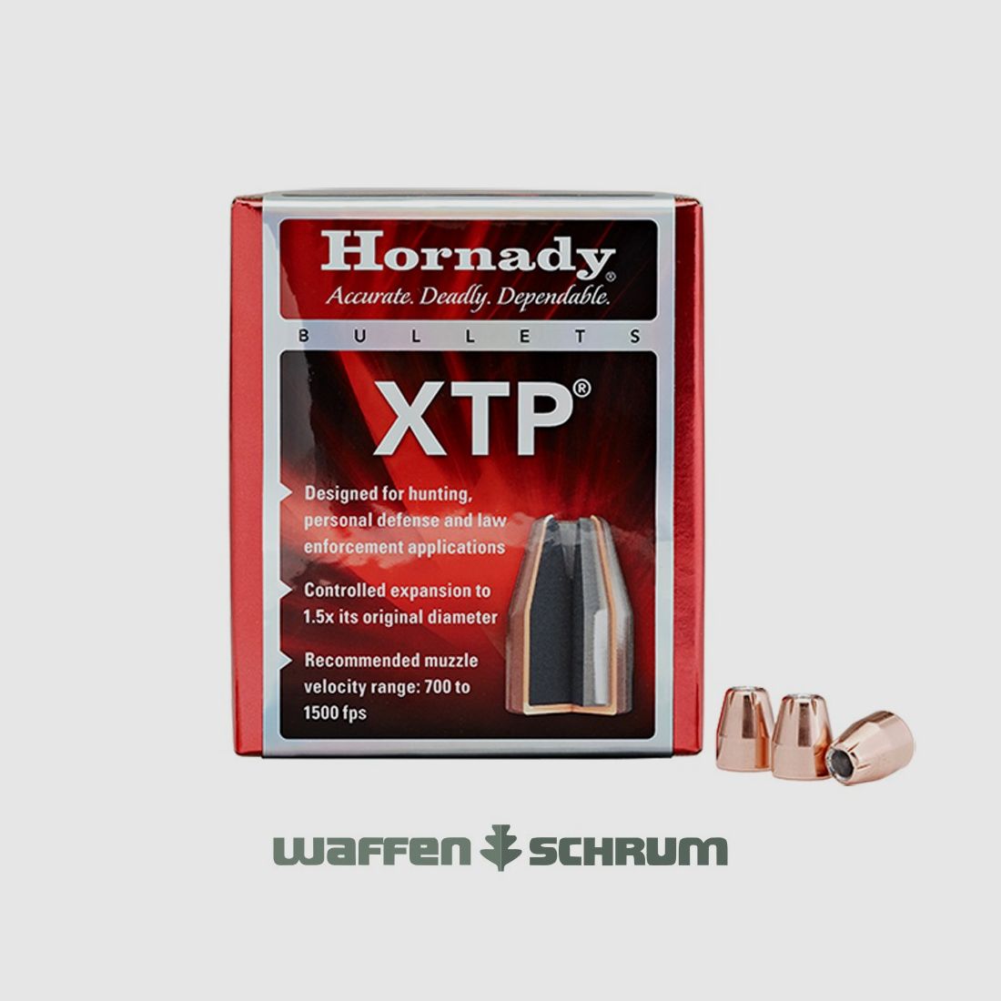 Hornady .17HMR XTP 1,3g - 20gr.