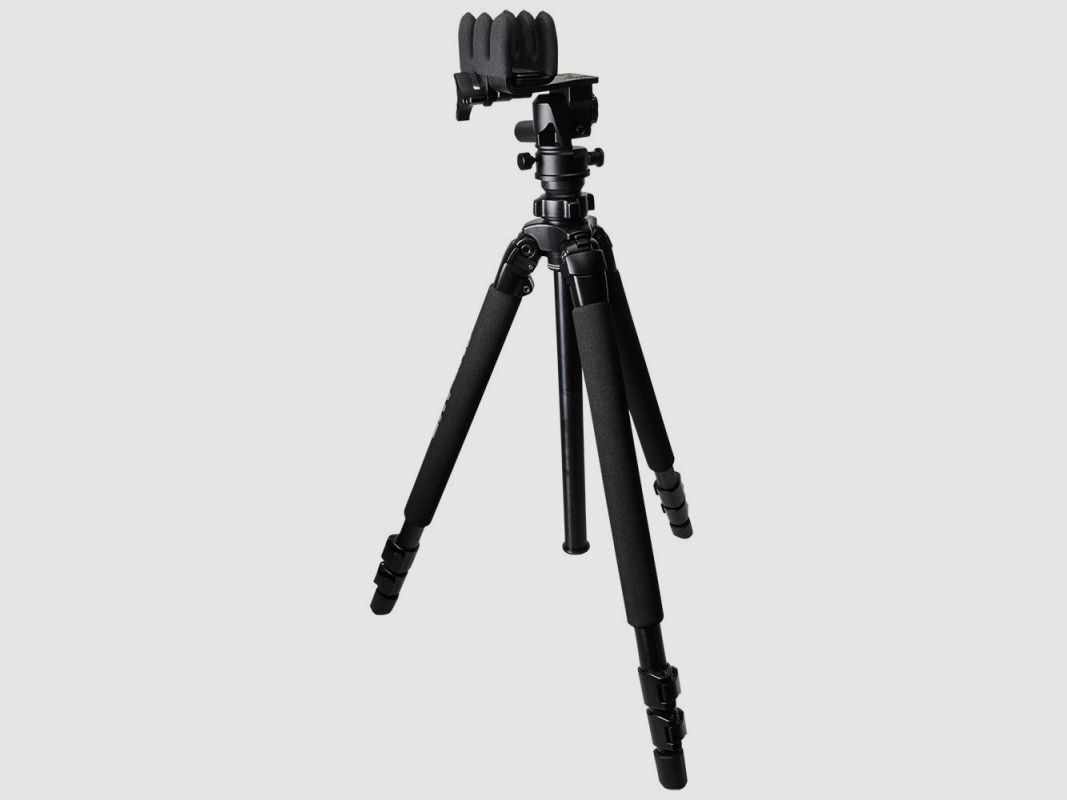 Trípode KJI Kopfjager K700 Heavy Duty + Soporte de Carabina Reaper Grip, imagen 1 de 16