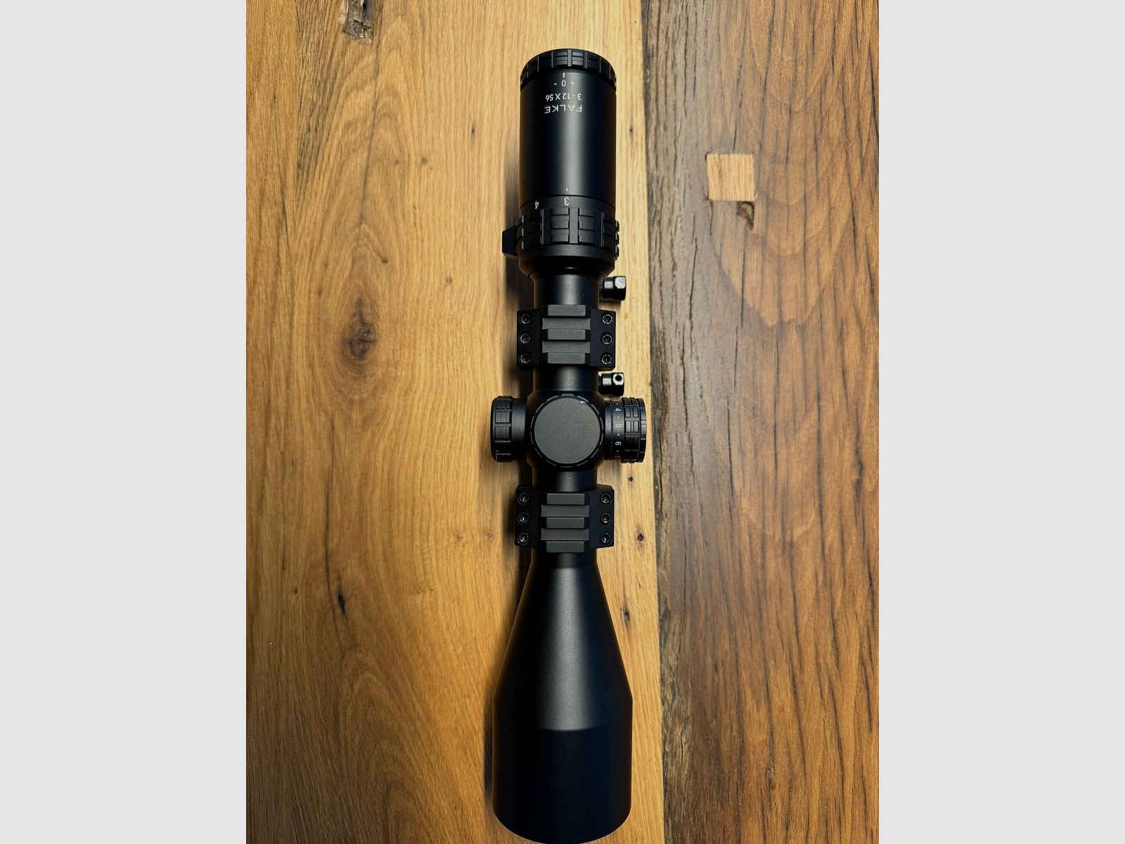 Falke 3 - 12 x 56 L4 richtkijker inclusief Burris P.E.P.R blokmontage