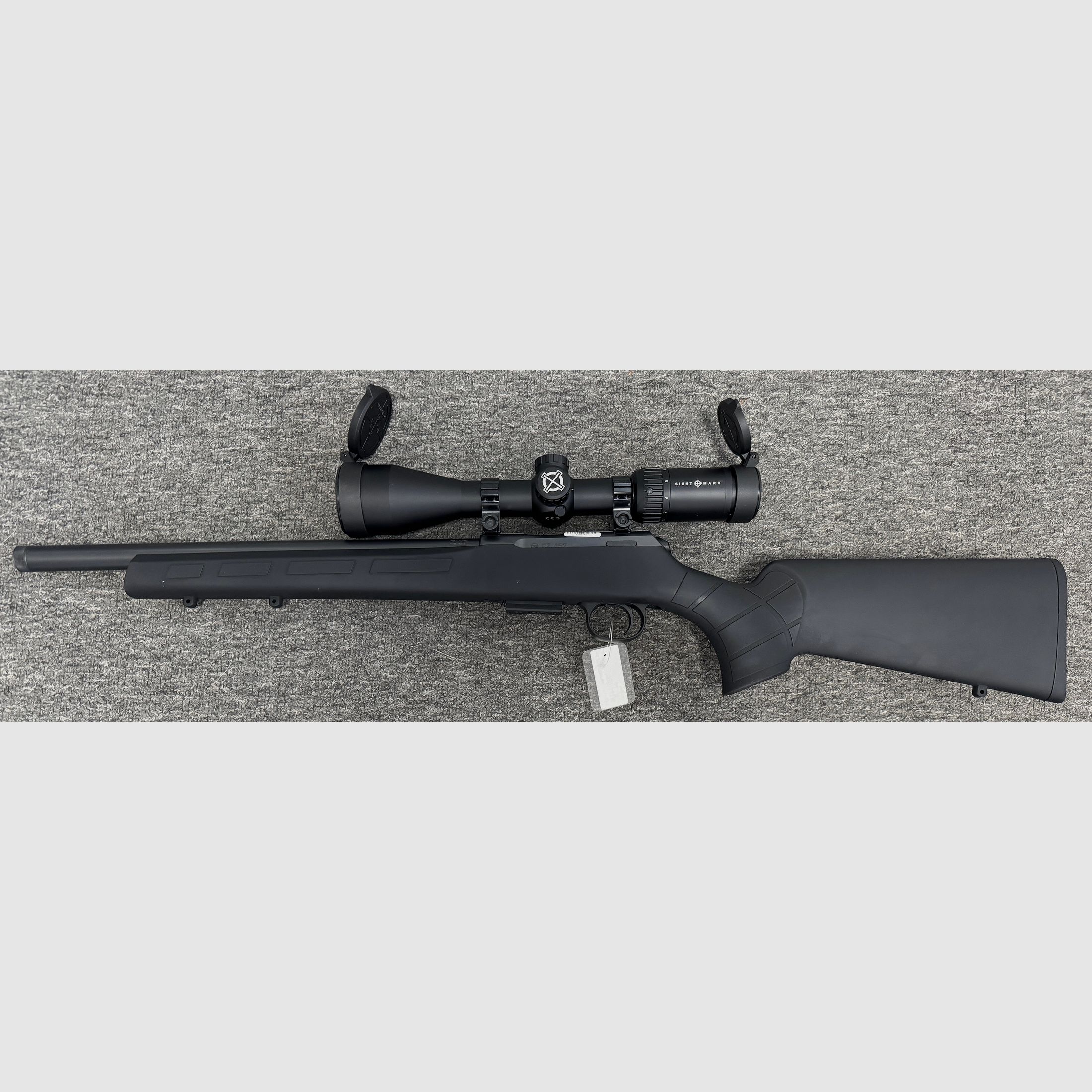 <CZ 457 Synthetic .17 HMR Neuwaffe +  3-9x50 LP>