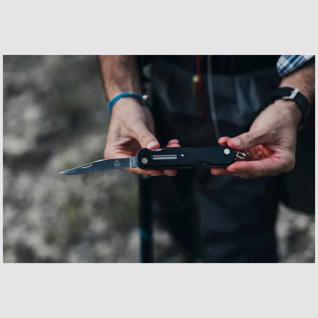 PUMA TEC Universal Anglermesser 863 | Klappmesser für Angler