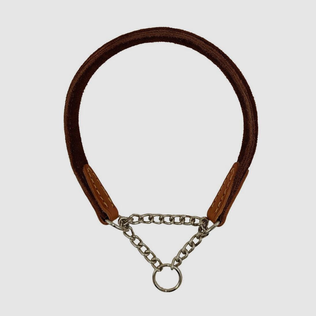 Collar AKAH de cuero de yak de ante