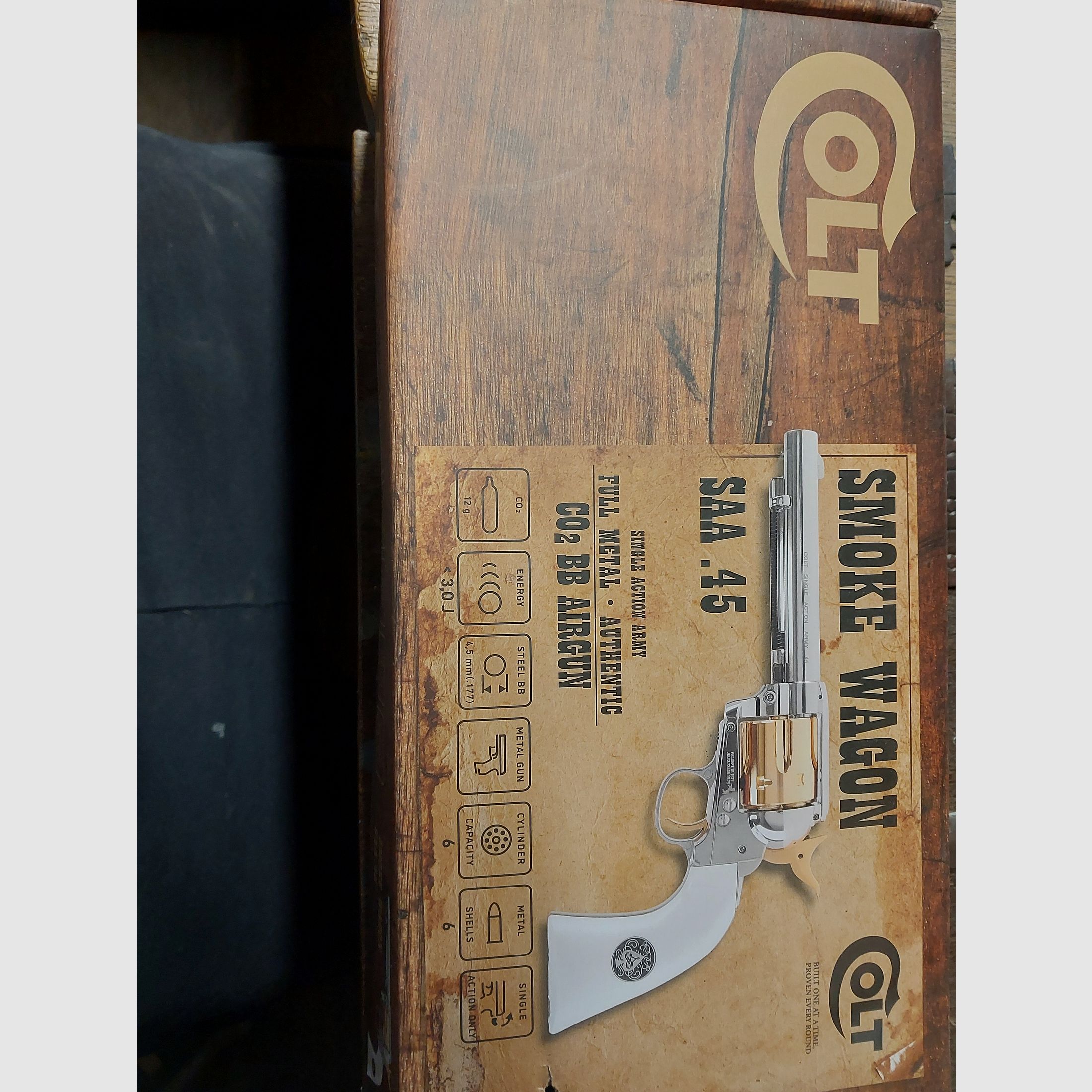 Colt smoke wagon saa.45