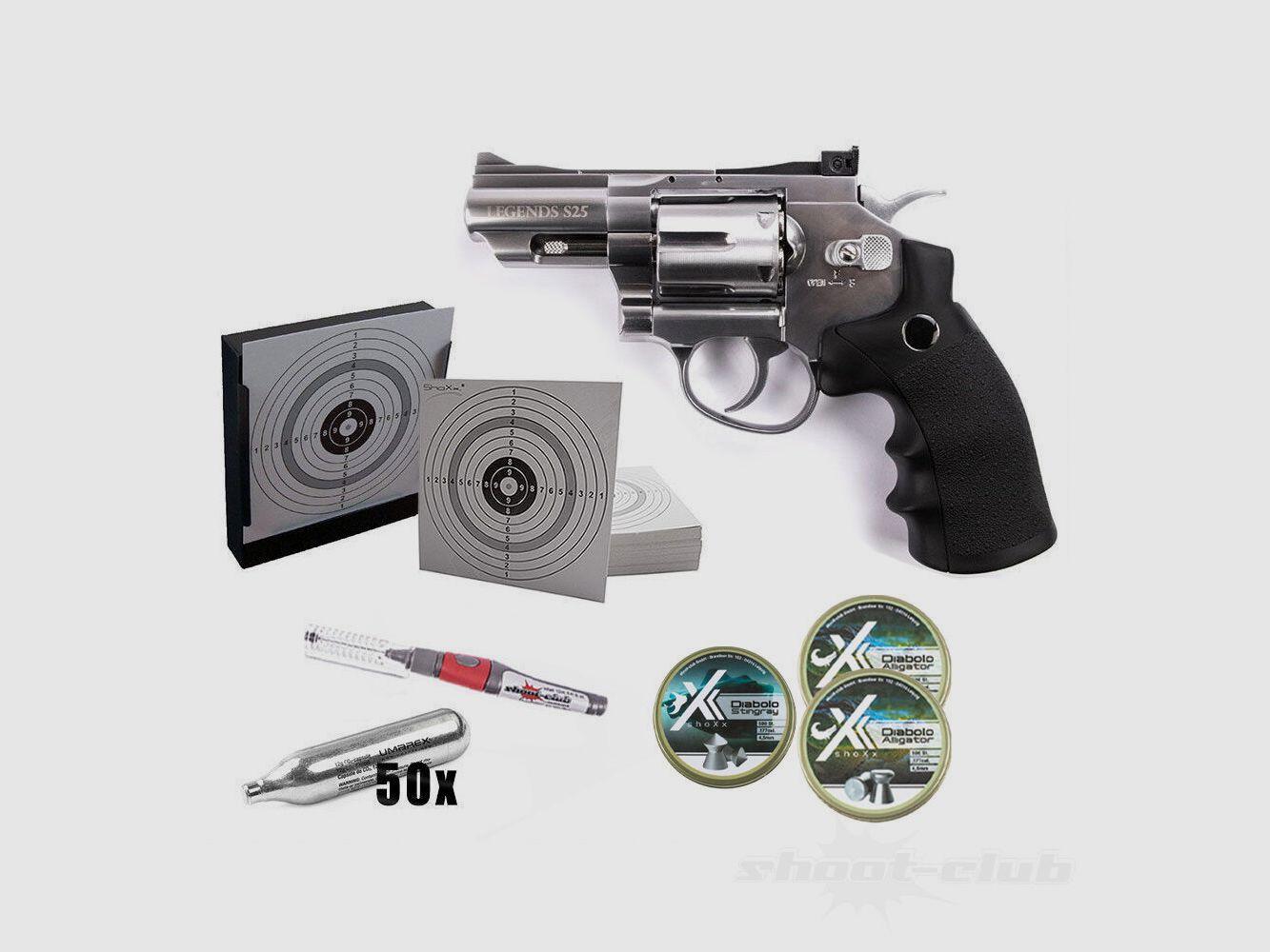 Divers	 Legends ''S25'' CO2 Revolver