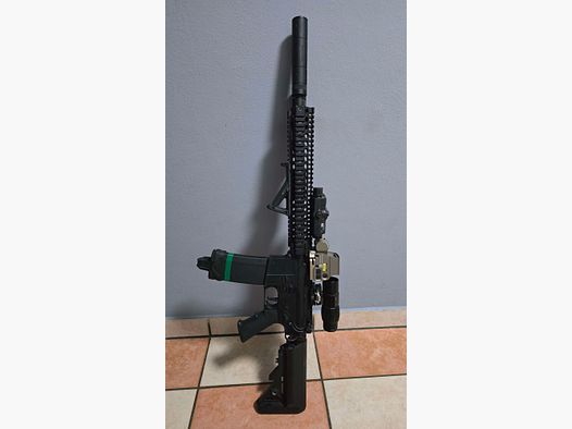 Specna Arms DD Sopmod Block II E26 black. Airsoft complete kit