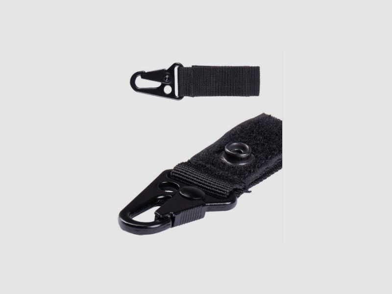 MIL-TEC Karabiner aus Stahl und Nylon