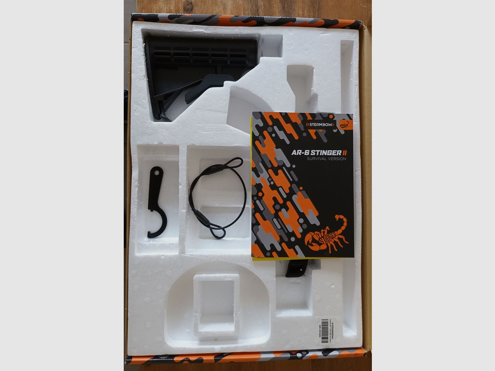 Steambow AR-6 Stinger 2 Survival Crossbow + Accessories