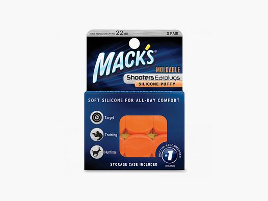 Mack's Shooters Wkładki do uszu formowalne - Tappi