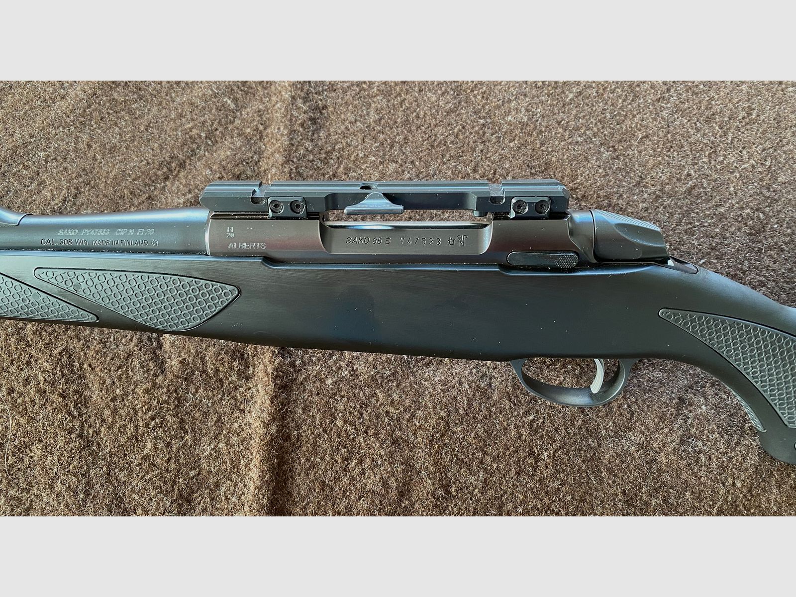 Sako Black Bear .308 / Dentler mount base / no Sauer 505 202 Blaser R8