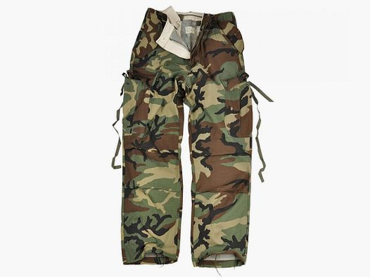 M65 NyCo woodland trousers XS LONG