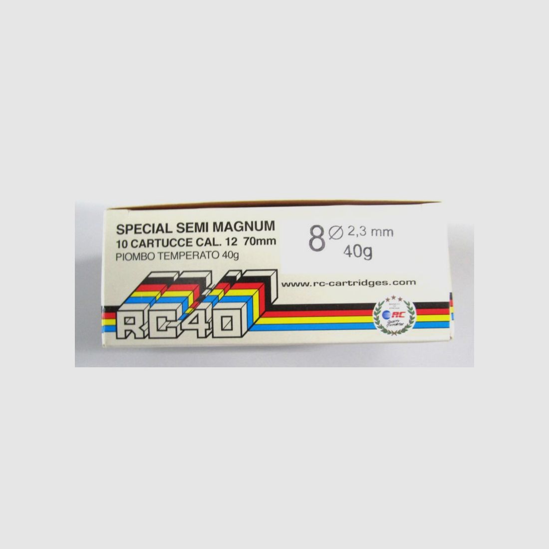 RC12 CARTUCHOS SEMI MAG RC40 PB 8
