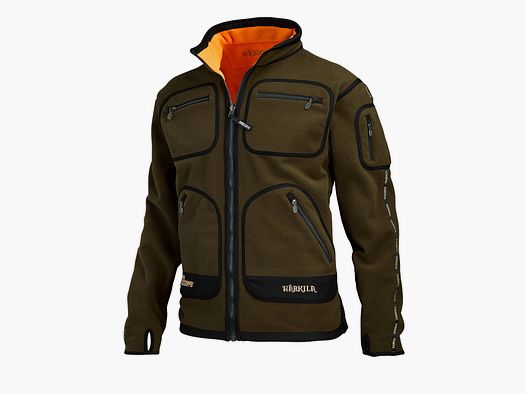 Hrkila Herren-Wende-Fleecejacke Kamko