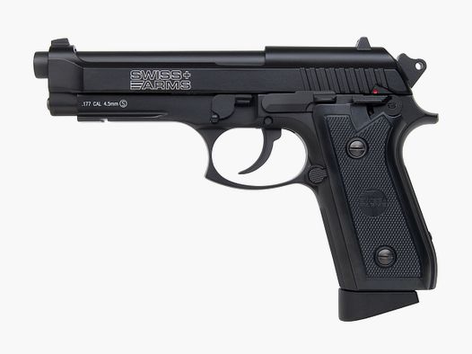 Swiss Arms P92 Schwarz 4,5mm BB - Druckluft Co2 BlowBack