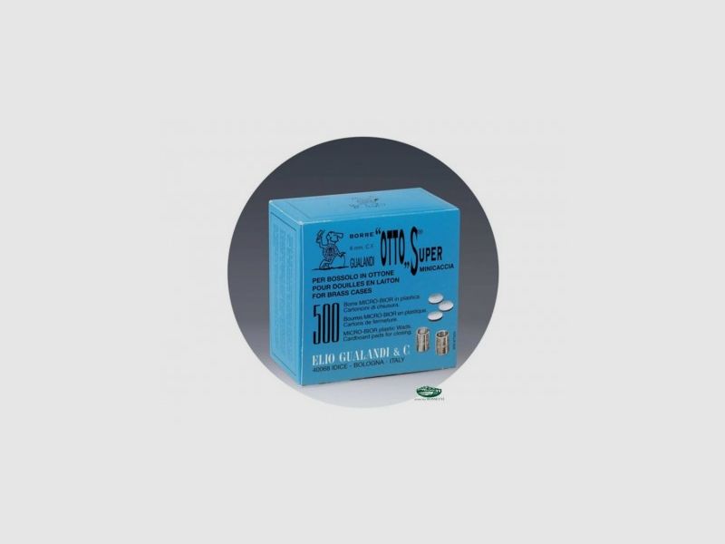 GUALANDI Borre cal. 8 mm (bossolo ottone)