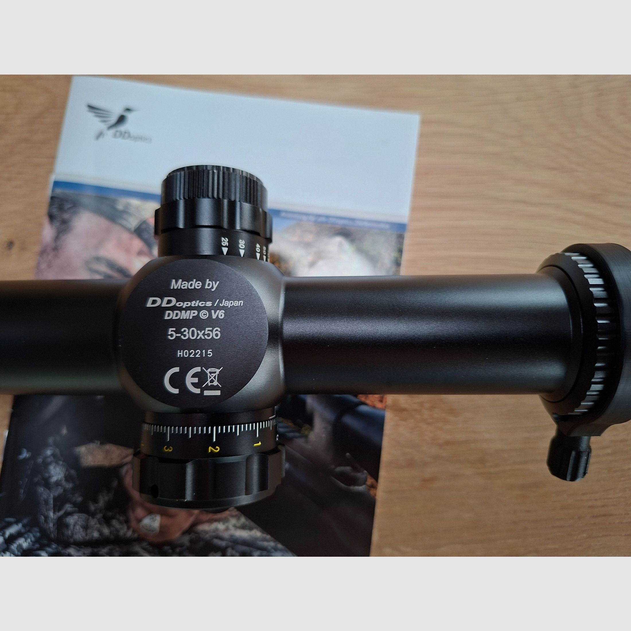 Zielfernrohr DD-Optics 3-30x56 DDMP Mrad Neuwertig