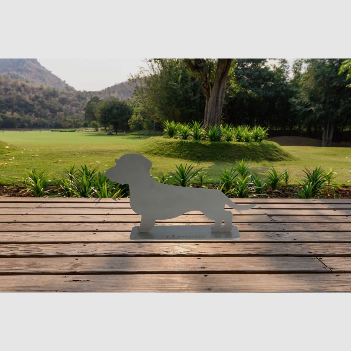 Sculpture "Dachshund