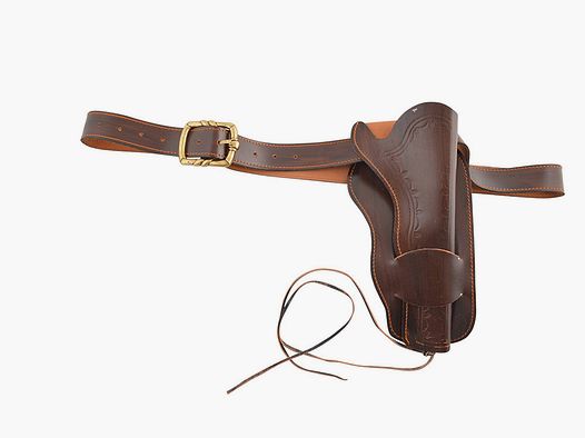 Coltgürtel aus Leder für 1 Colt
