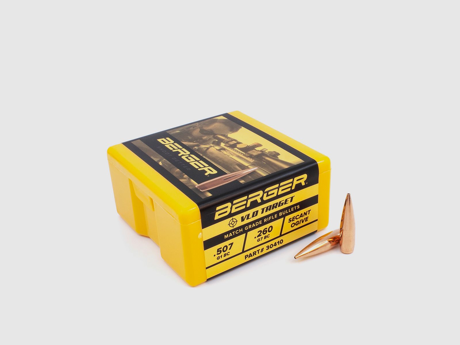 Berger Kogel .30 VLD Target 168GR 100 Stuks