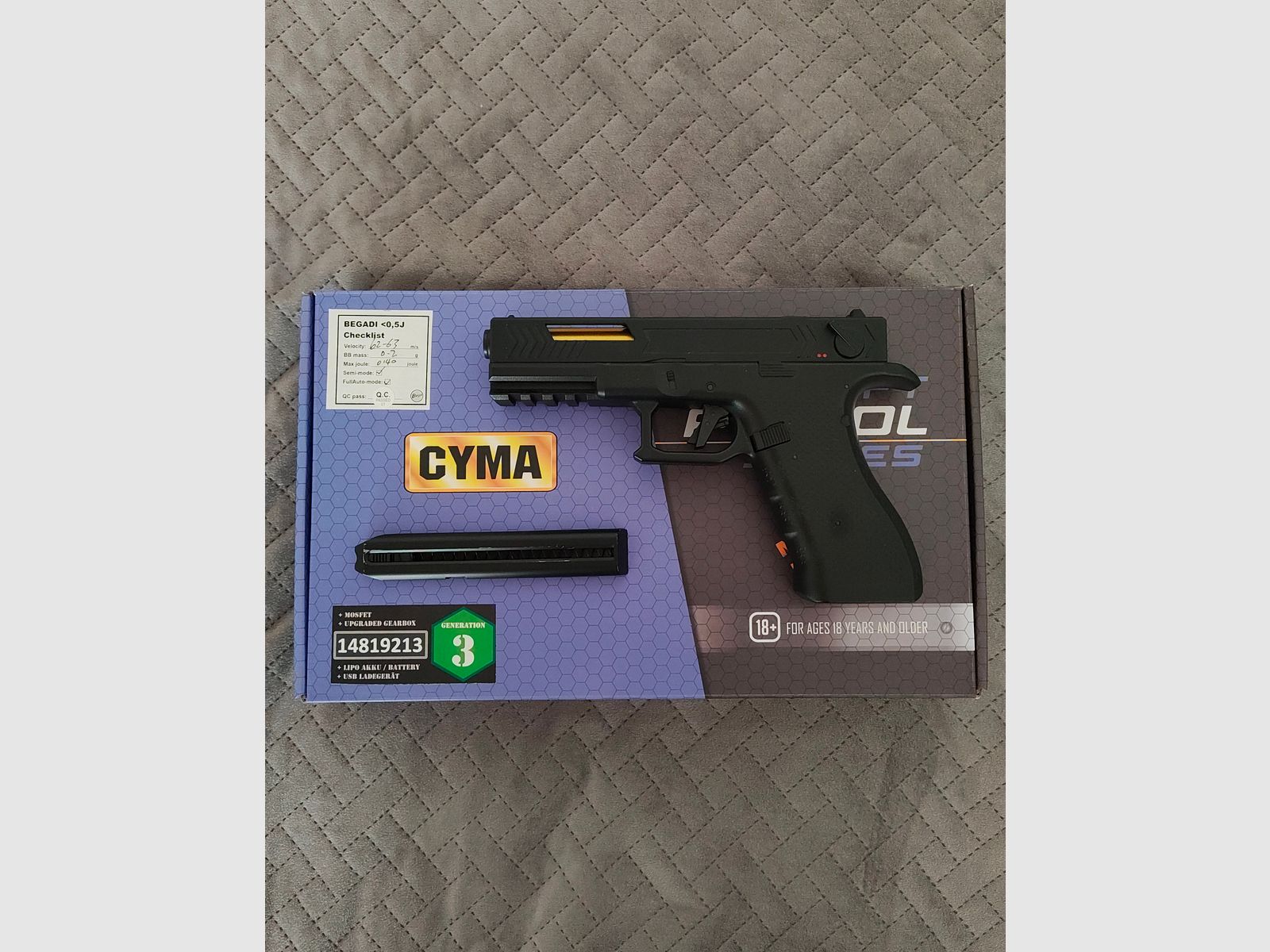 Cyma CM.131 Gen. 3 AEP 0,5 Joule