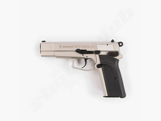 Browning GPDA 9 vernickelt Schreckschus