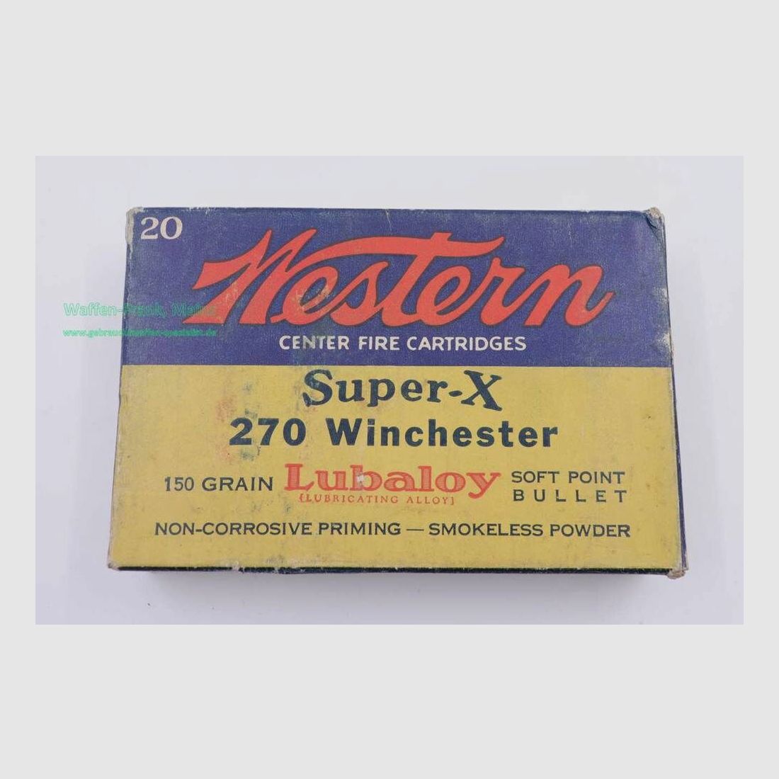 Wester Cartridge Company, USA Büchsenpatronen .270Win