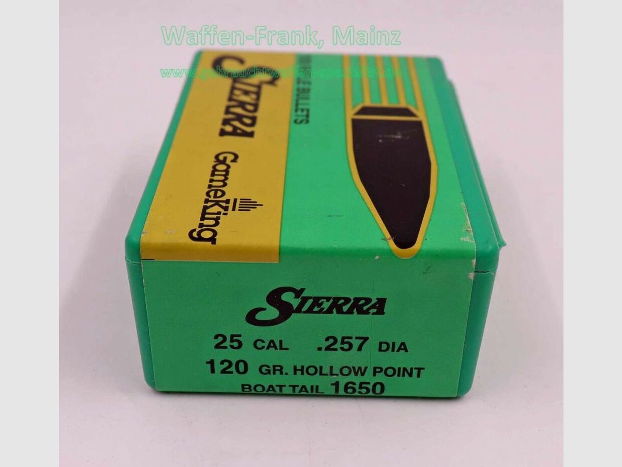 Sierra Bullets, proiettili da caccia Santa Fe .25 (.257)