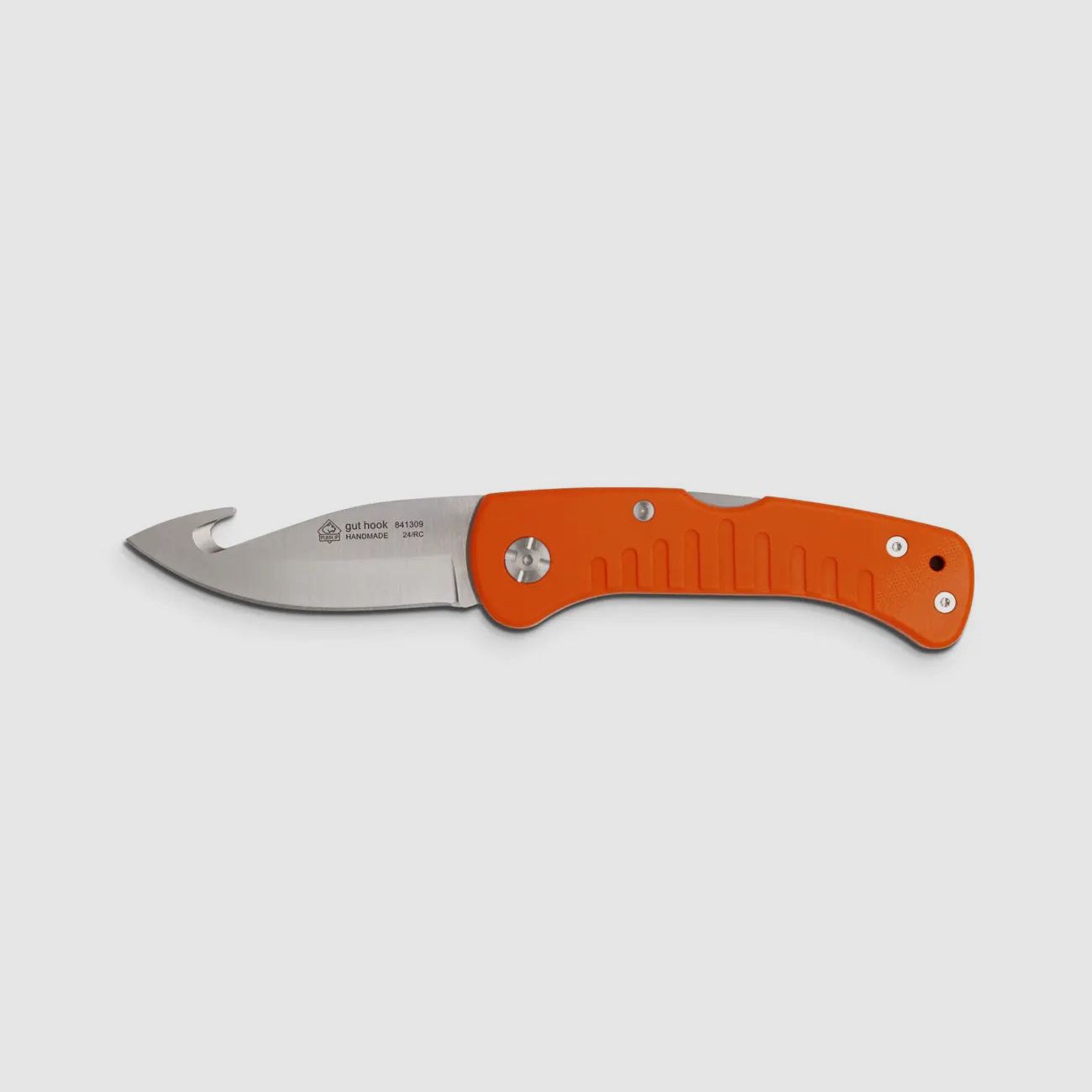 Couteau de poche de chasse PUMA IP avec bon crochet, orange G10