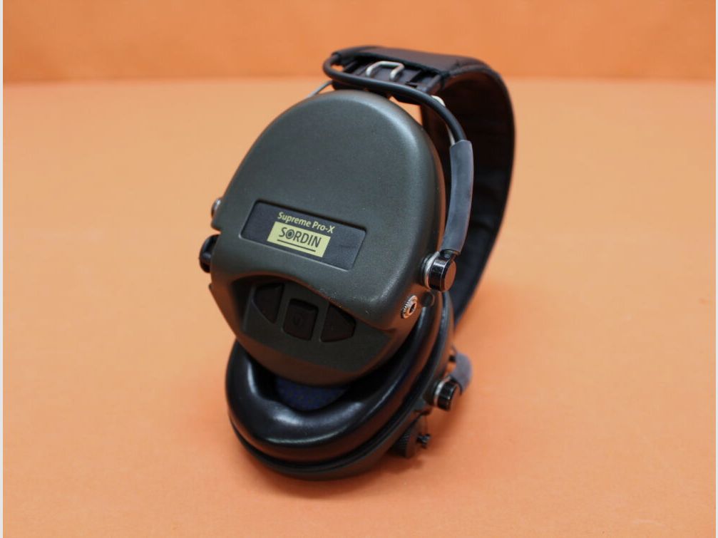 Sordin Sordin Supreme Pro-X Kapsel-Gehörschutz Grün elektronisch/ digital, Abschaltautomatik (75302-X/L-S)