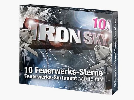 Umarex Signal Feuerwerk Iron Sky, 10 Schuss