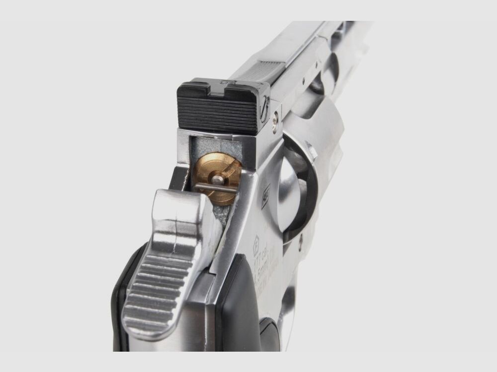 Dan Wesson 6" .177 Silber 4,5mm Druckluft Co2