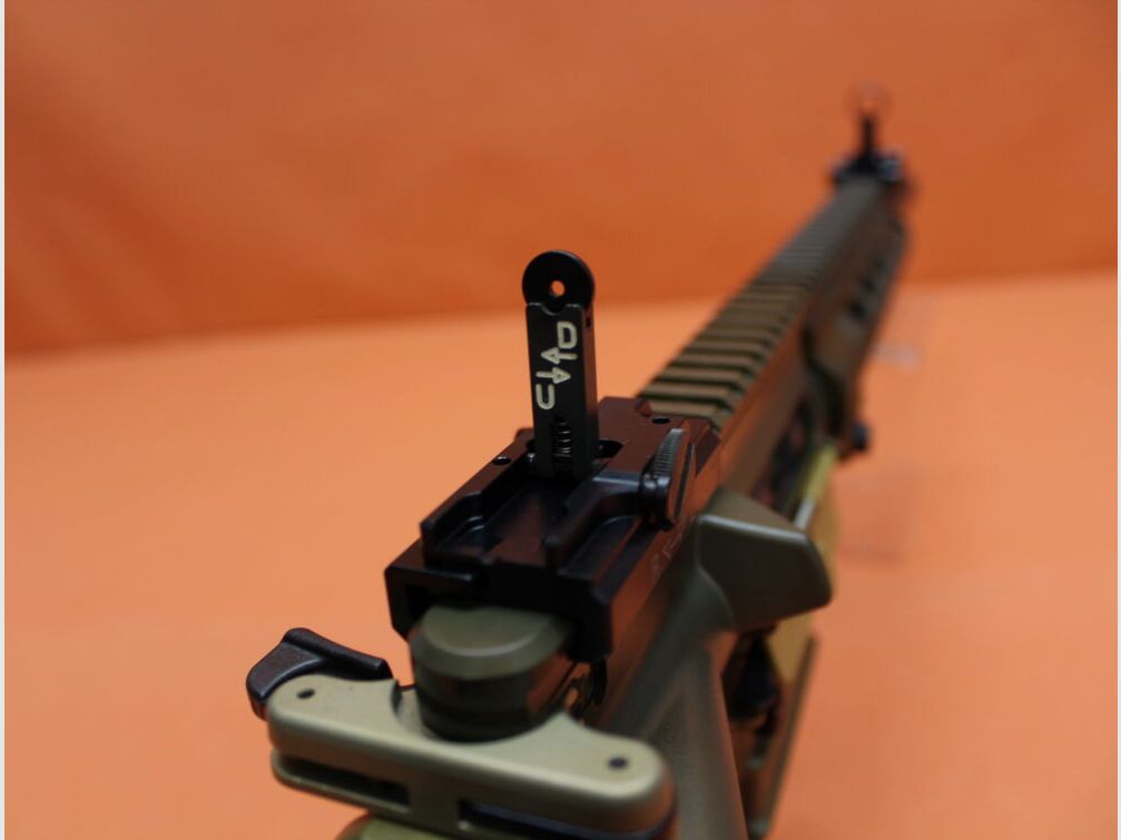 Heckler&Koch Ha. Geweer .223Rem Heckler&Koch/H&K MR223 A3 16,5" loop RAL8000 HKey K, Gas-Piston-Systeem AR-15/HK416, afbeelding 5 van 8