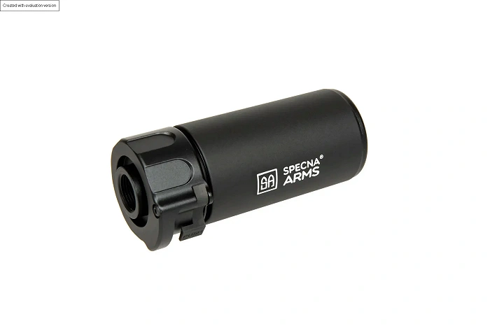Tłumik dźwięku ASG Specna Arms MTU-Fire V2 -Czarny, billede 1 af 6
