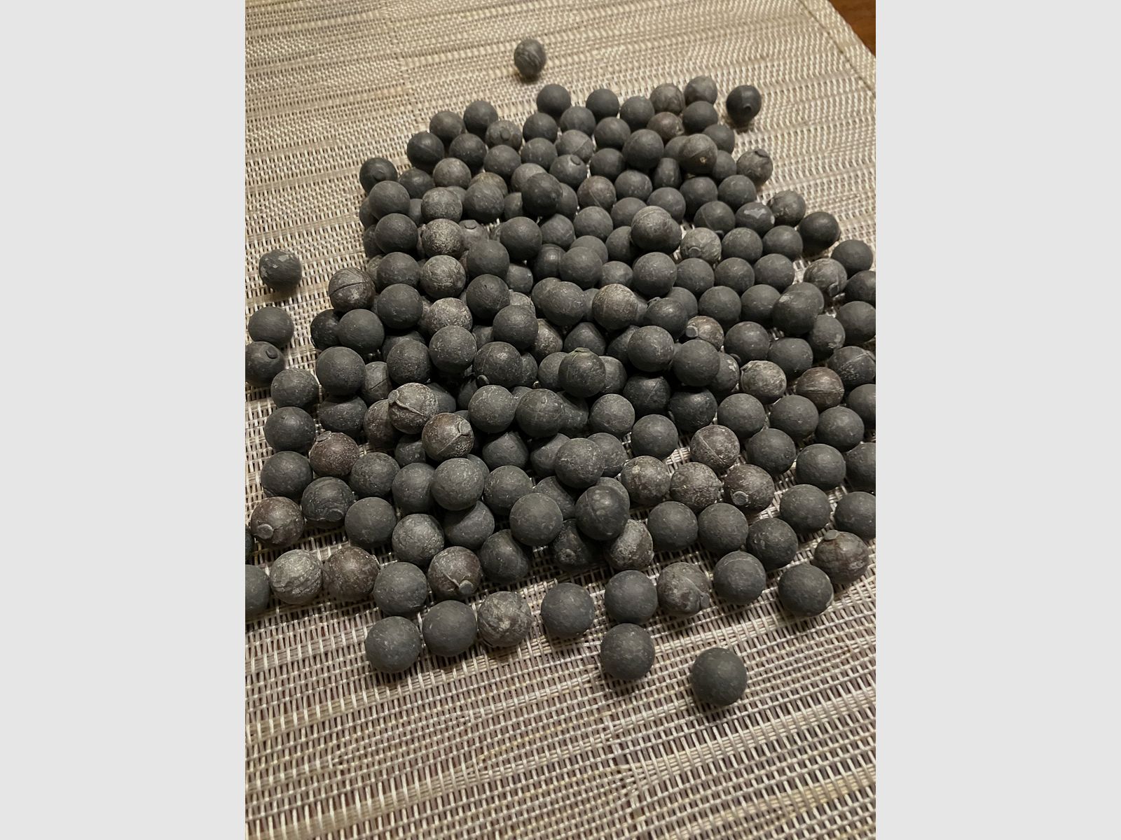 Set Gießkokille / Giesskokille Vorderlader, Geschosse und Rundkugeln aus Blei Kaliber .45