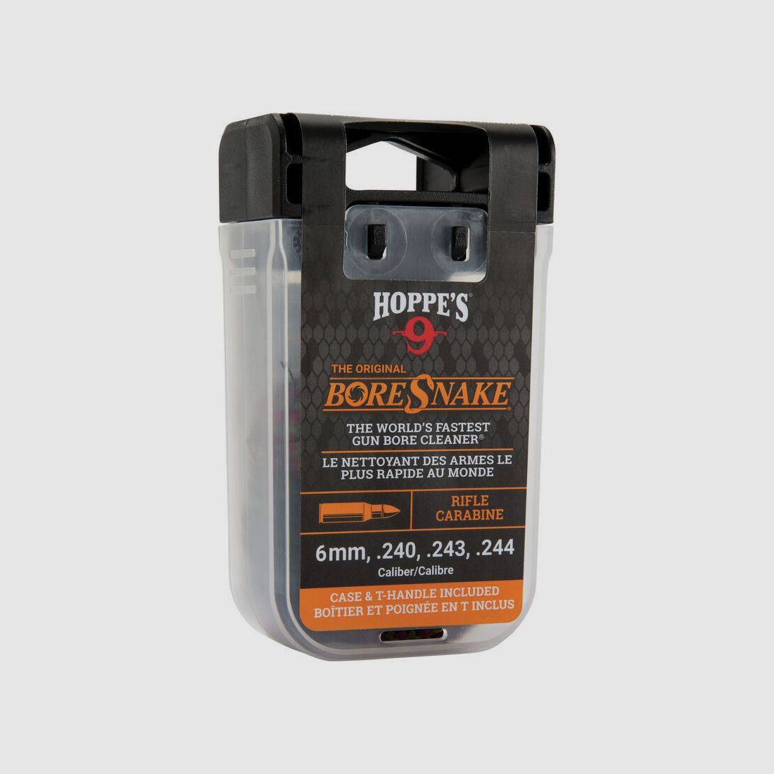Baqueta textil BORESNAKE DEN rifle – calibre .243/6mm., imagen 1 de 4