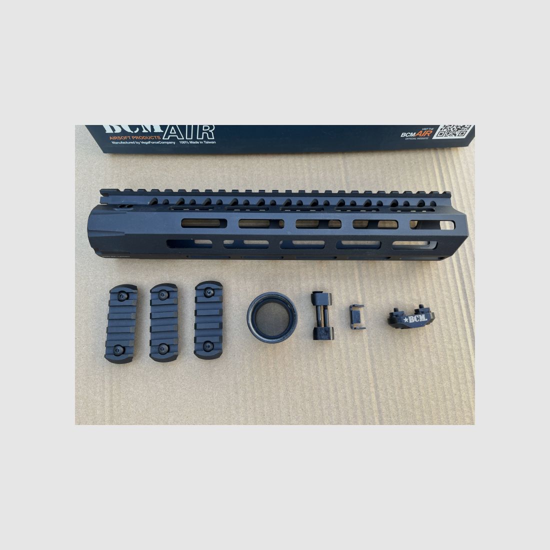 Original VFC BCM M4 GBB M-LOK Handguard in 10 mit 3 Rails