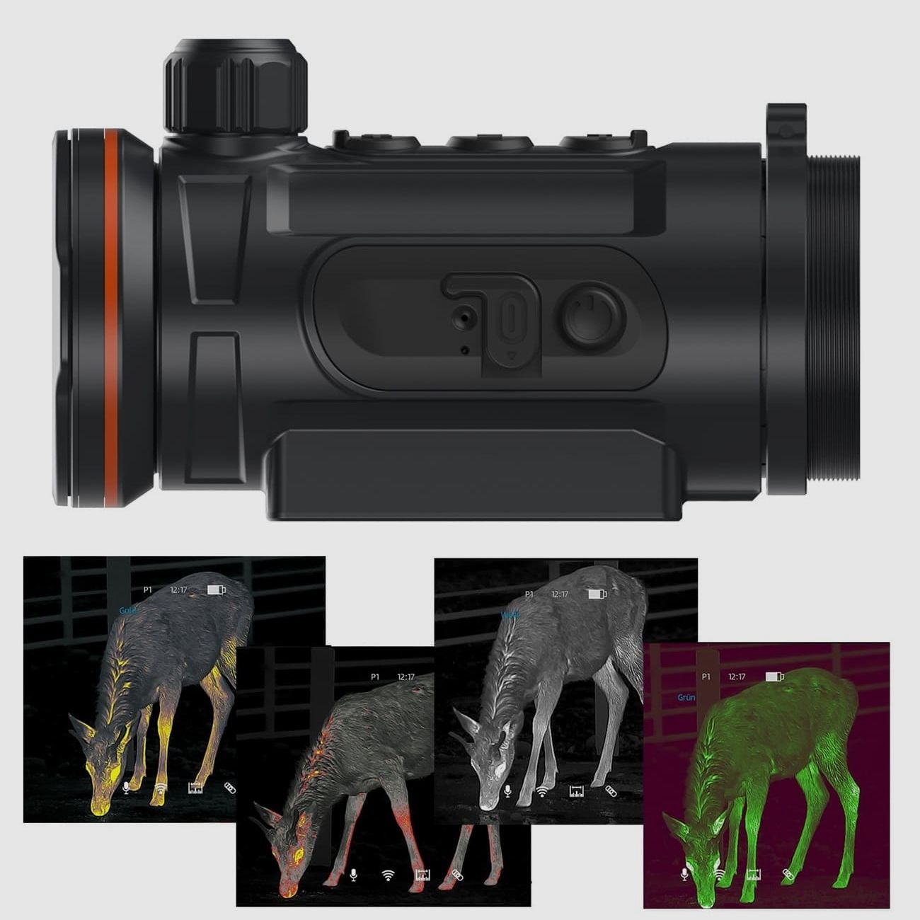 ThermTec Hunt 650 Wärmebildgerät / Vorsatzgerät