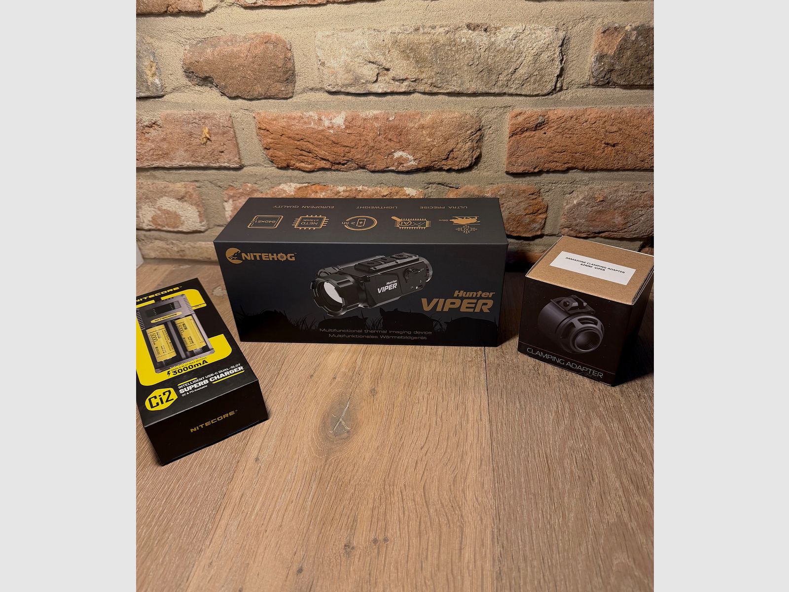 Nitehog Viper 35 Gen. 2 Compleetset warmtebeeld voorzetapparaat