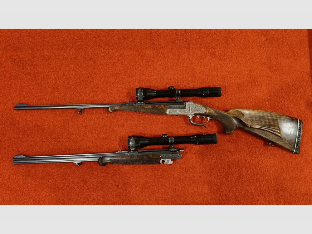 Scheiring .22Hornet;6,5x57 mit Austauschlauf .300WeathMag