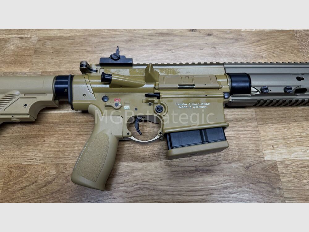 Heckler & Koch GmbH MR308 A3 SPECIAL EDITION halbautom. Büchse .308Win - G28 Patrouille Design & Technik - ähnlich HK 417 M110A1 - Upper und Lower RAL8000 beschichtet