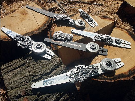 Carvingausrstung fr Stihl Elektrosgen