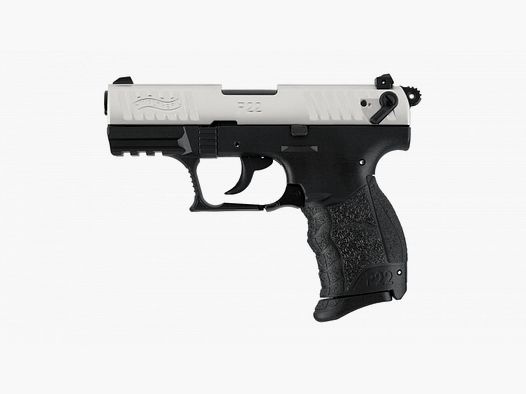 WALTHER P22 Q Nikkelafwerking 9mm P.A.K.